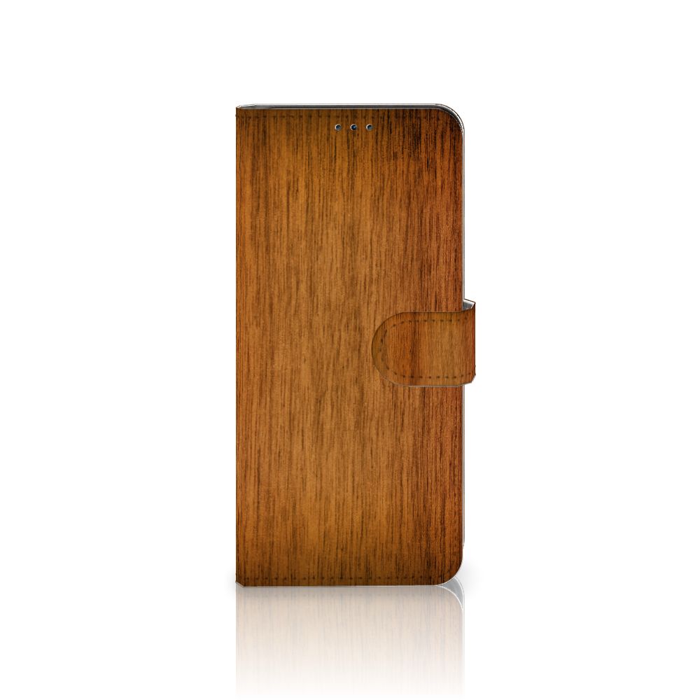 Nokia G11 | G21 Book Style Case Donker Hout