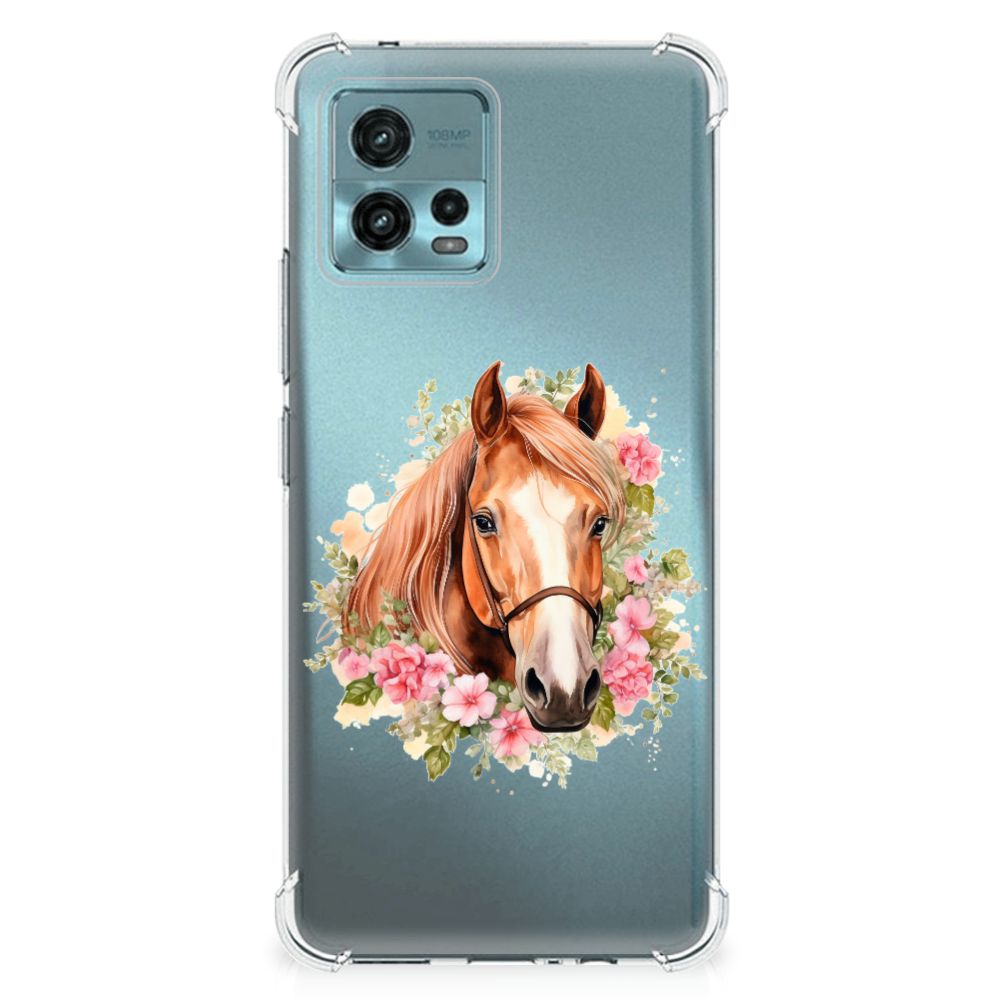 Case Anti-shock voor otorola Moto G72 Paard