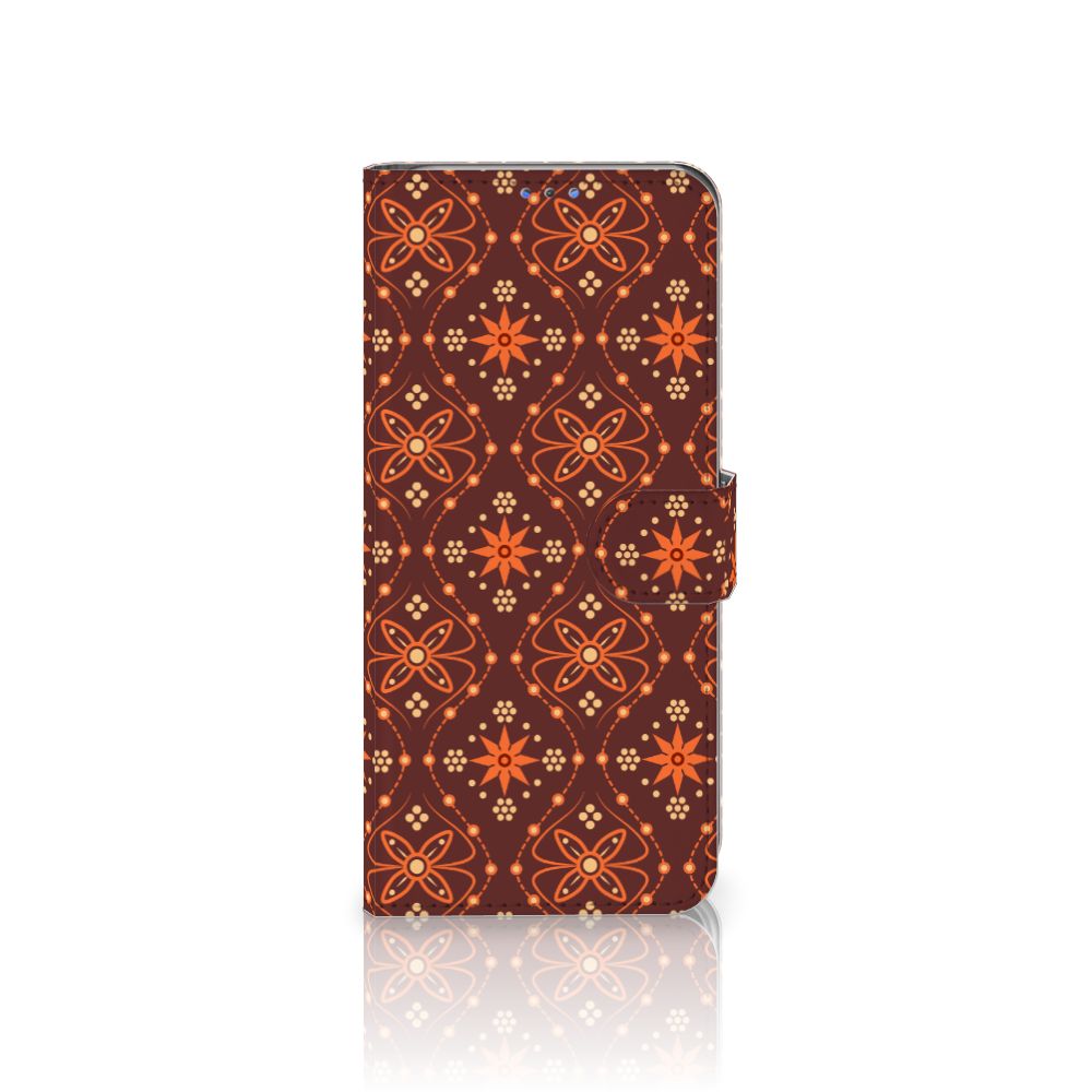 Motorola G8 Power Lite Telefoon Hoesje Batik Brown