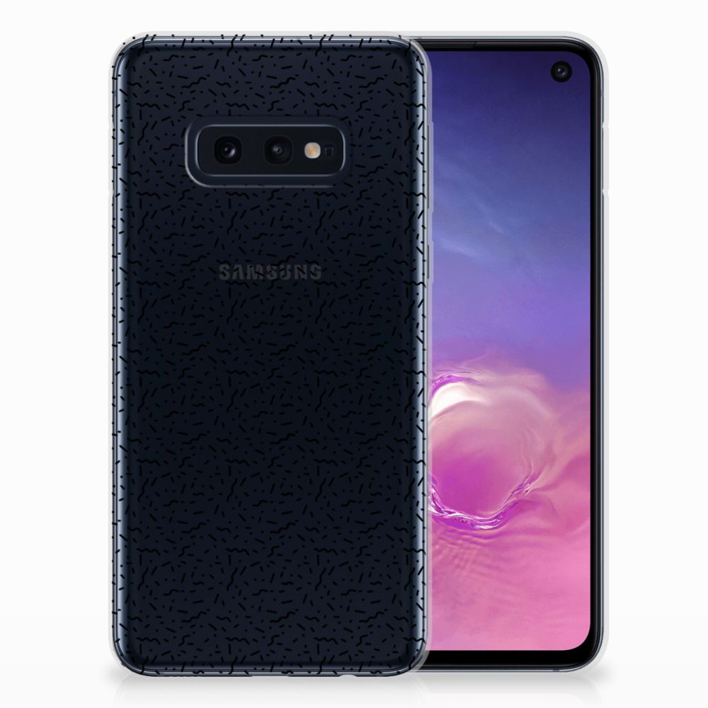Samsung Galaxy S10e TPU bumper Stripes Dots