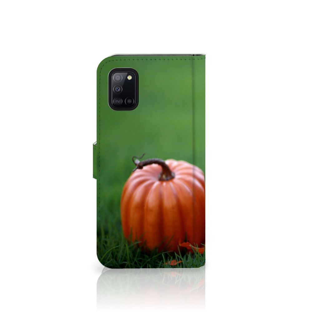 Samsung Galaxy A31 Telefoonhoesje met Pasjes Kitten