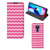 Motorola Moto G9 Play Hoesje met Magneet Waves Pink - B2C Telecom