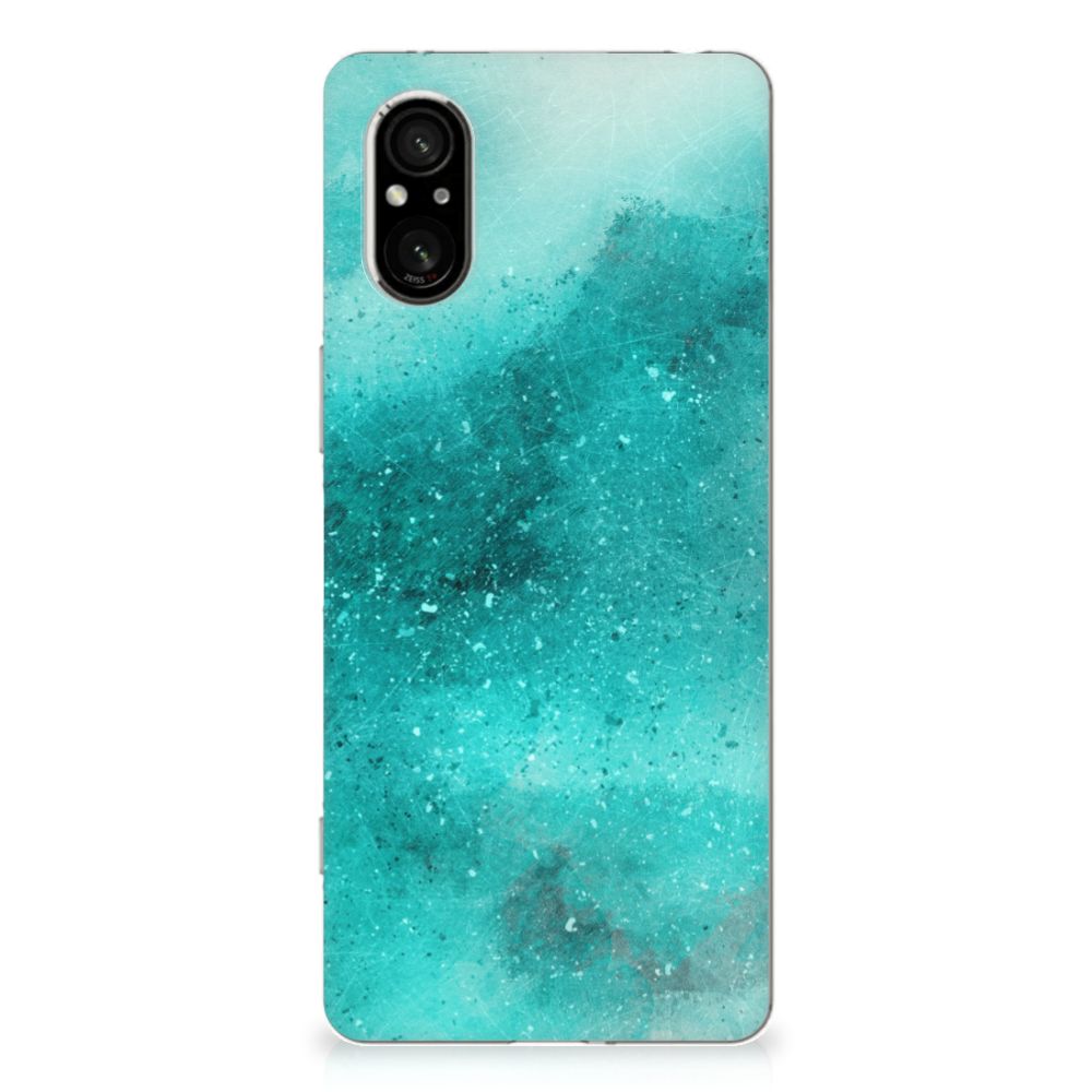 Hoesje maken Sony Xperia 5 V Painting Blue