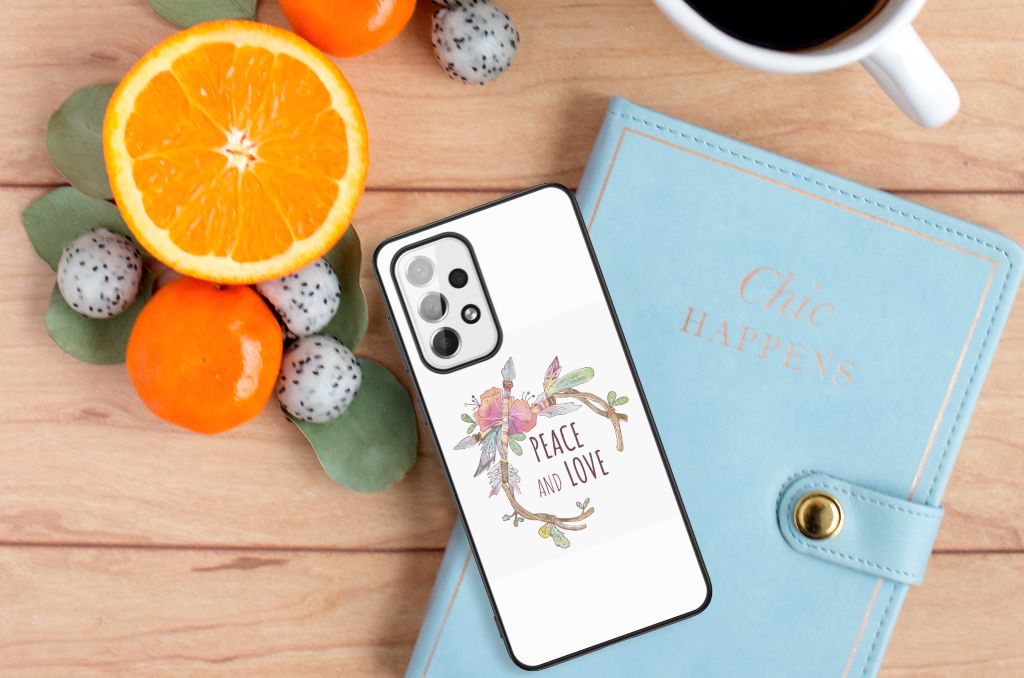 Samsung Galaxy A73 Hoesje Boho Text B2C Telecom
