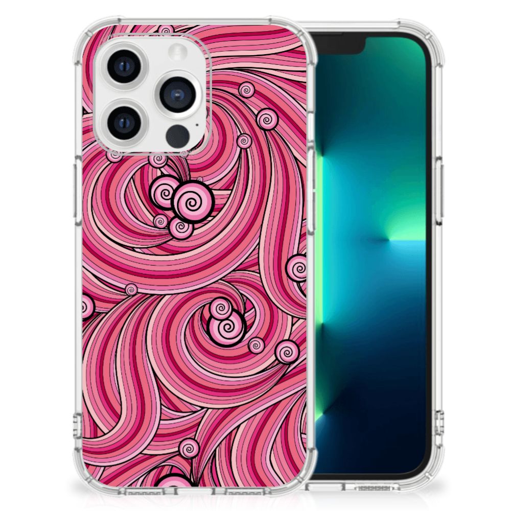 Apple iPhone 13 Pro Back Cover Swirl Pink B2C Telecom