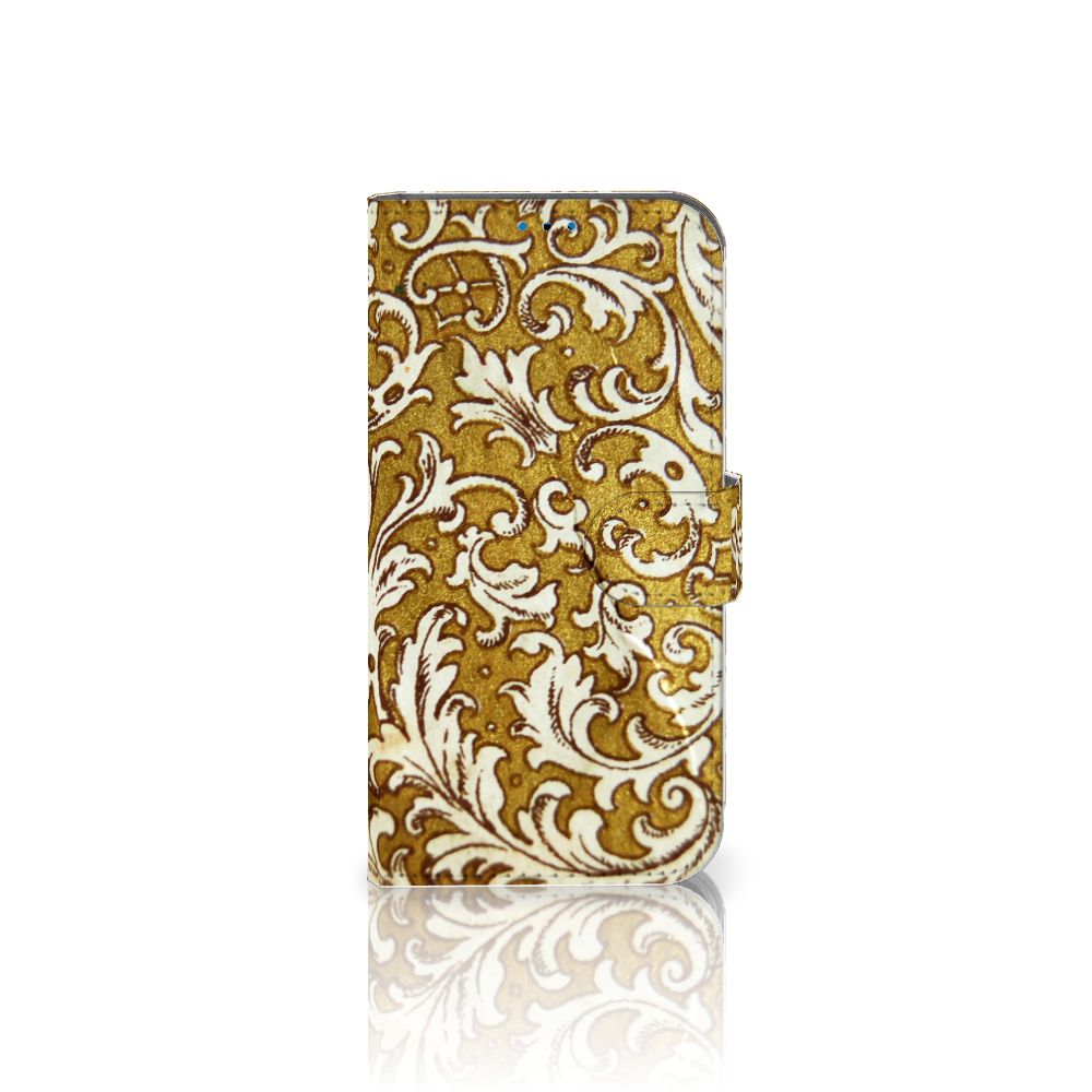 Wallet Case iPhone 14 Pro Barok Goud