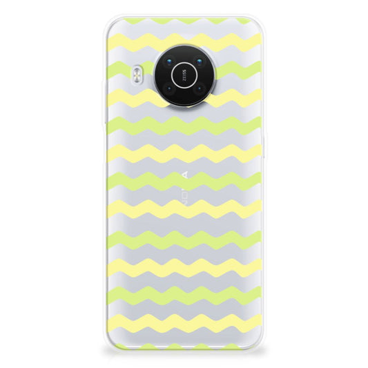 Nokia X10 | X20 TPU bumper Waves Yellow