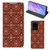 Samsung Galaxy S20 Ultra Hoesje met Magneet Batik Brown - B2C Telecom