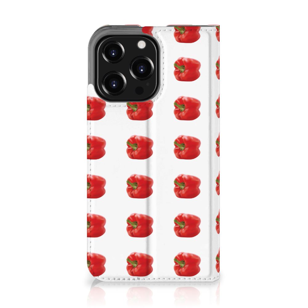 iPhone 13 Pro Flip Style Cover Paprika Red - B2C Telecom