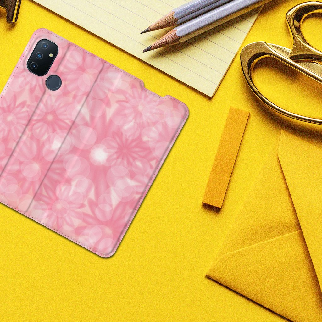 OnePlus Nord N100 Smart Cover Spring Flowers - B2C Telecom