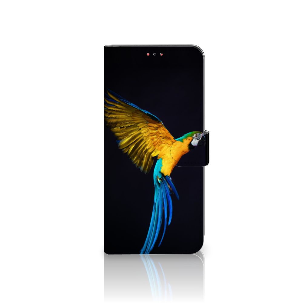 Samsung Galaxy A13 (4G) Telefoonhoesje met Pasjes Papegaai