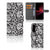 Sony Xperia 1 III Hoesje Black Flowers