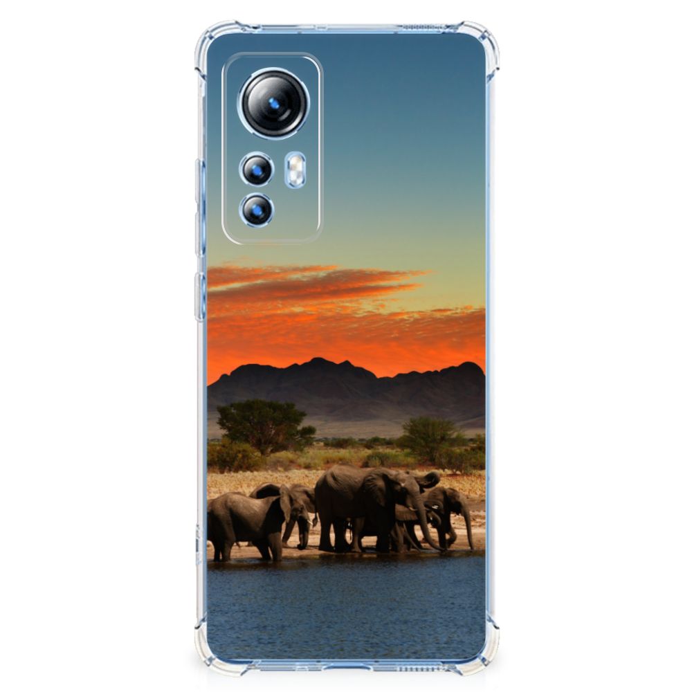 Xiaomi 12 Lite Case Anti-shock Olifanten B2C Telecom