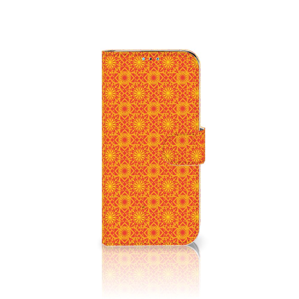 Huawei Y5 (2019) Telefoon Hoesje Batik Oranje