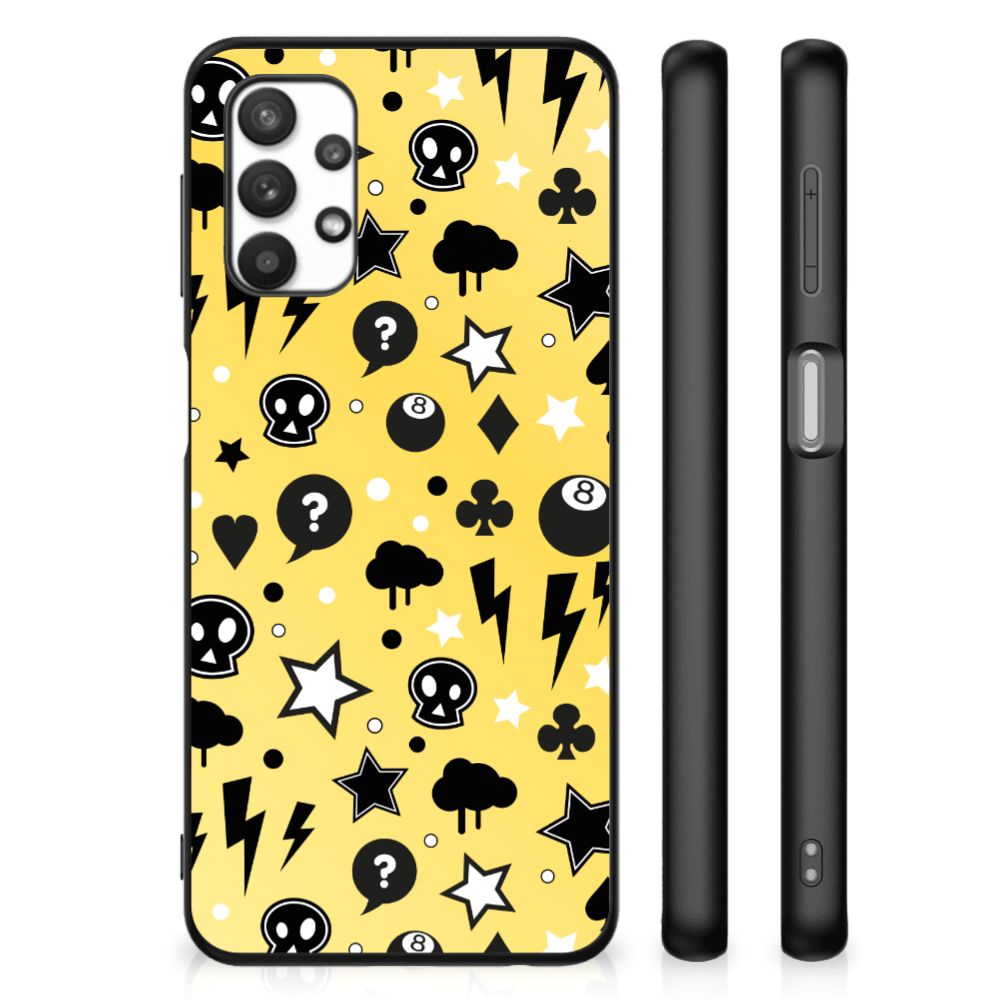 Telefoonhoesje Samsung Galaxy A32 5G Punk Geel B2C Telecom