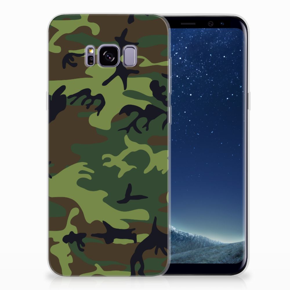 Samsung Galaxy S8 Plus TPU bumper Army Dark