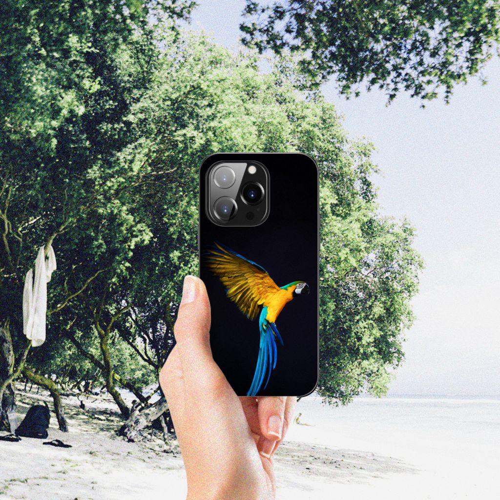 iPhone 14 Pro Dierenprint Telefoonhoesje Papegaai B2C Telecom
