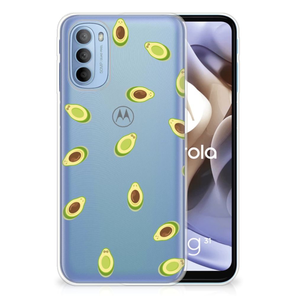 Motorola Moto G31 | G41 Siliconen Case Avocado B2C Telecom