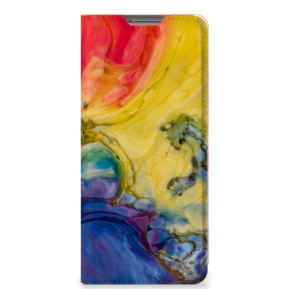 Bookcase OPPO Find X5 Watercolor Dark - B2C Telecom