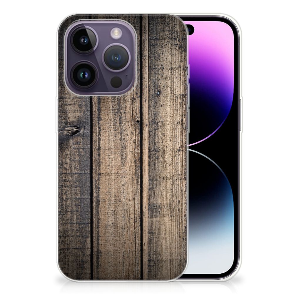 Apple iPhone 14 Pro Bumper Hoesje Steigerhout B2C Telecom