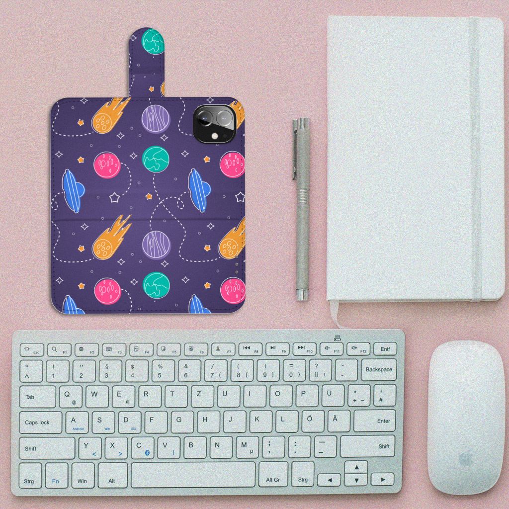 Apple iPhone 12 Mini Wallet Case met Pasjes Space
