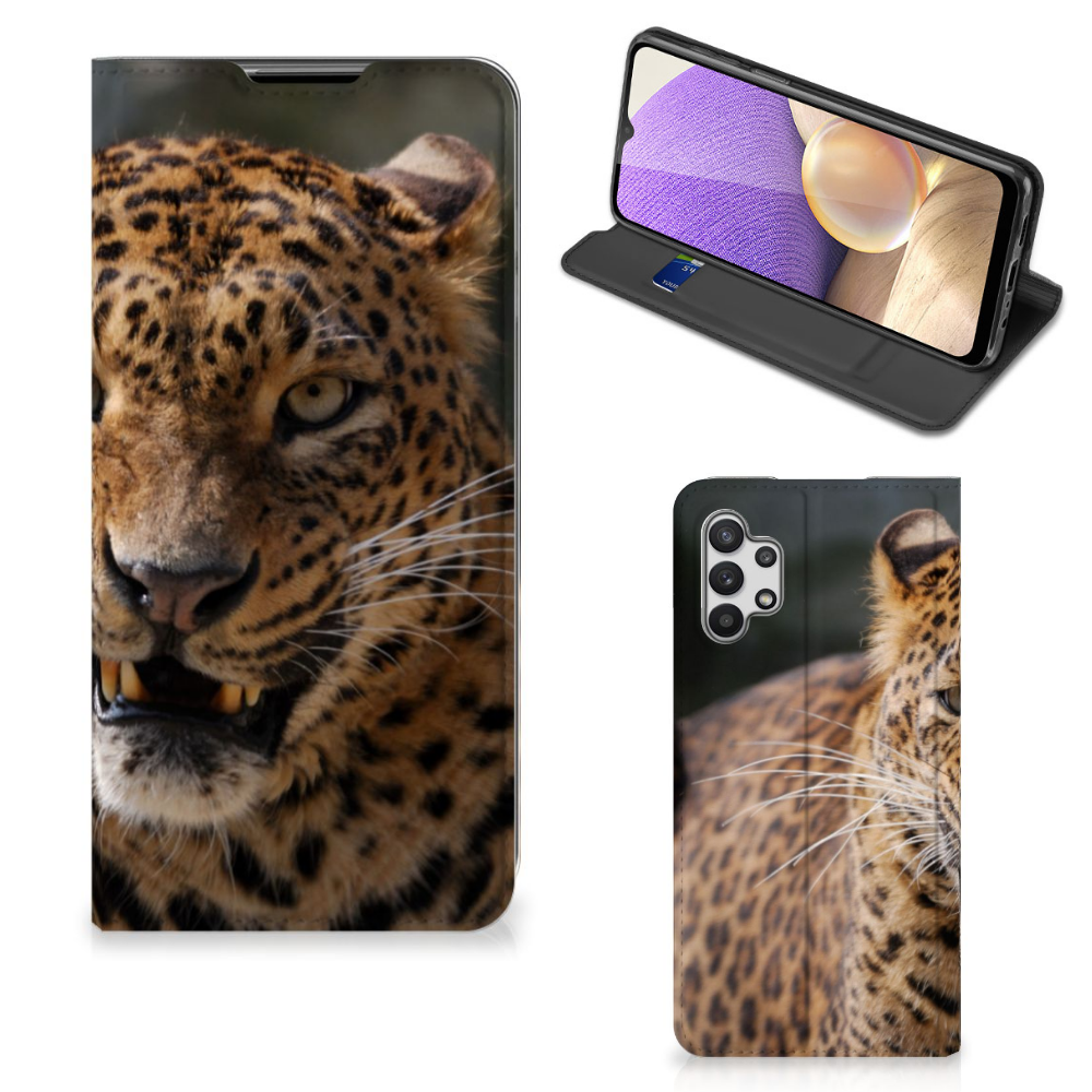 Samsung Galaxy A32 5G Hoesje maken Luipaard - B2C Telecom