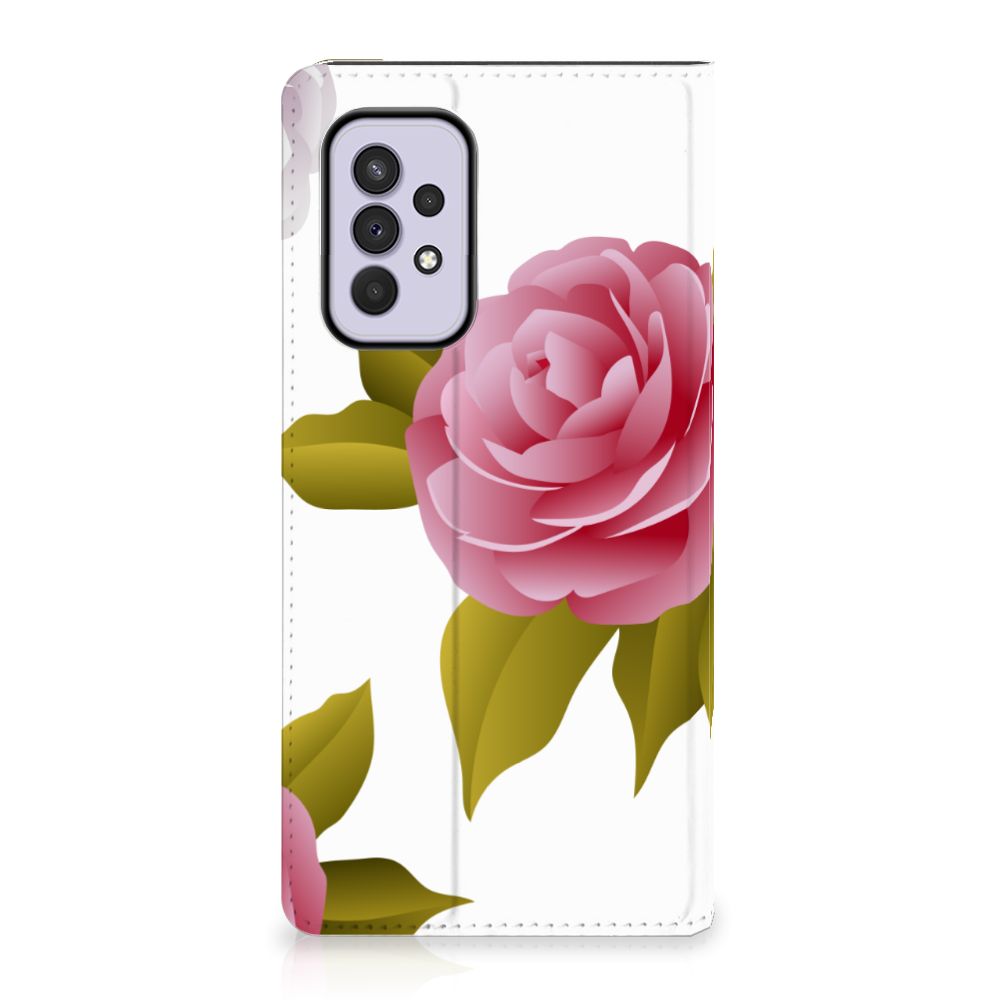 Samsung Galaxy A33 5G Smart Cover Roses - B2C Telecom