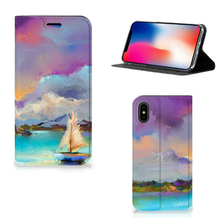 Bookcase Apple iPhone X | Xs Boat