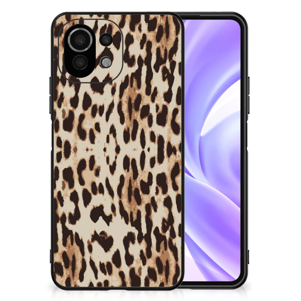 Xiaomi 11 Lite 5G NE | Mi 11 Lite Dierenprint Telefoonhoesje Leopard