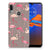 Motorola Moto E6 Plus TPU Hoesje Flamingo