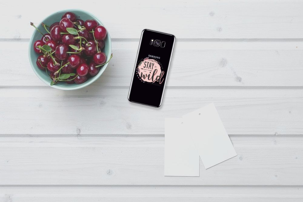 Samsung Galaxy S8 Plus Telefoonhoesje met Naam Boho Stay Wild