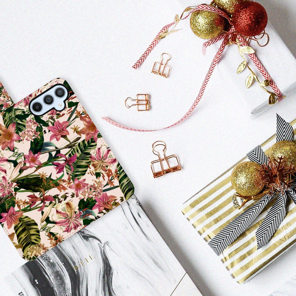 Samsung Galaxy A54 5G Hoesje Flowers