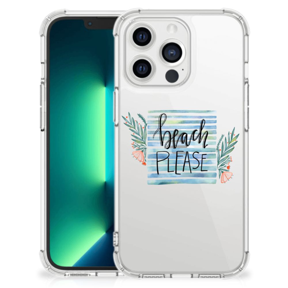 iPhone 13 Pro Max Stevig Bumper Hoesje Boho Beach - B2C Telecom