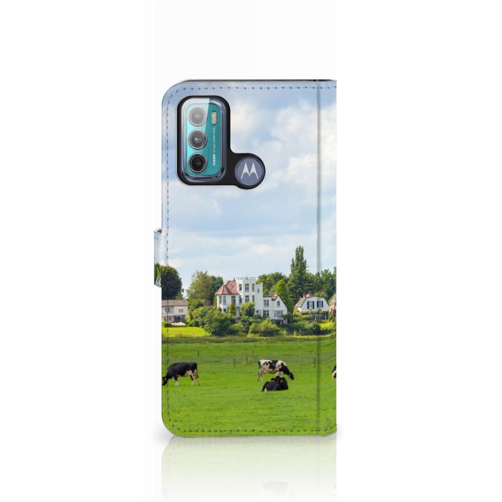 Motorola Moto G60 Telefoonhoesje met Pasjes Koeien