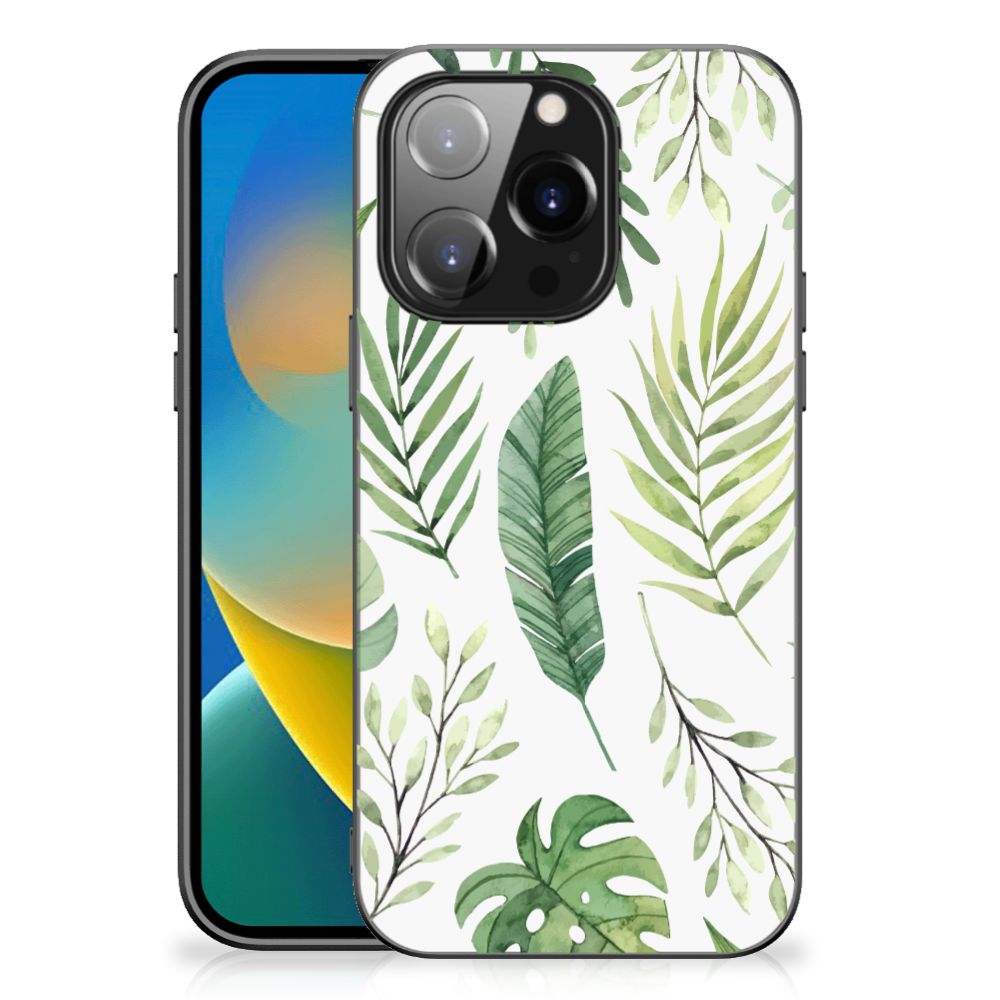 iPhone 14 Pro Bloemen Hoesje Leaves B2C Telecom