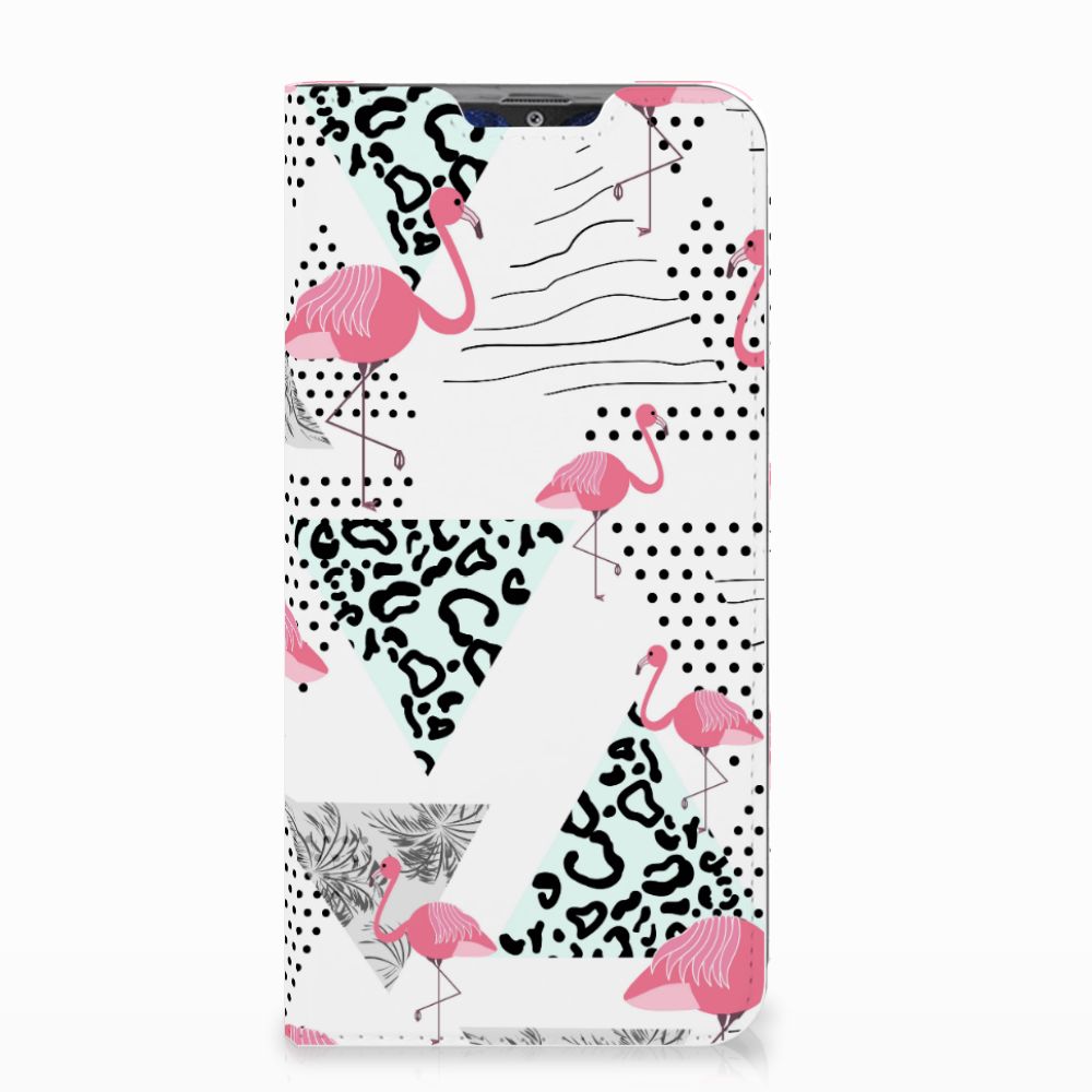 Samsung Galaxy A30 Hoesje maken Flamingo Triangle