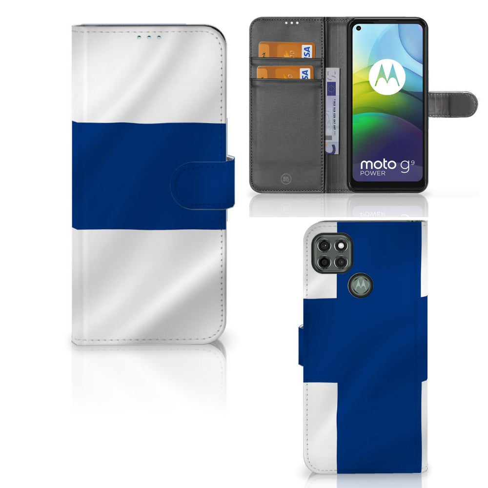 Motorola Moto G9 Power Bookstyle Case Finland