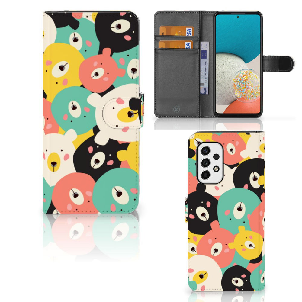 Samsung Galaxy A53 Leuk Hoesje Bears