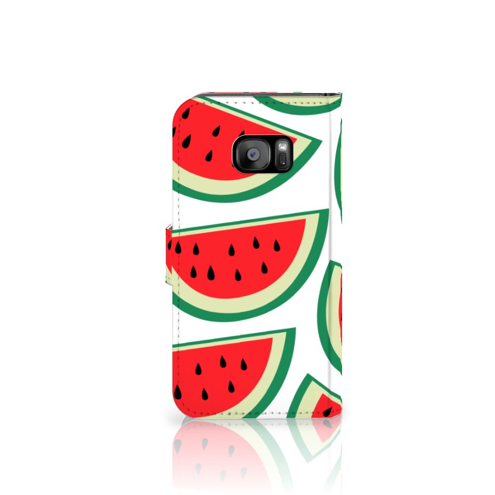 Samsung Galaxy S7 Edge Book Cover Watermelons