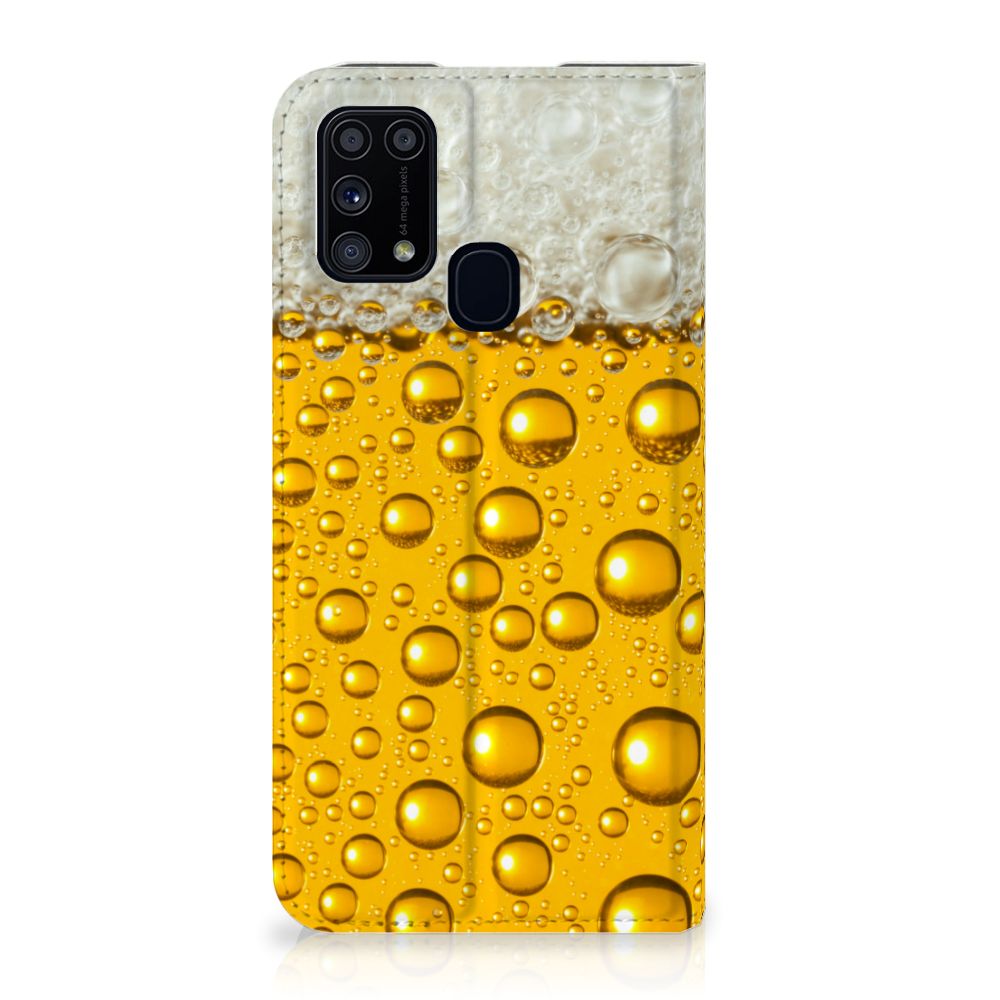 Samsung Galaxy M31 Flip Style Cover Bier - B2C Telecom
