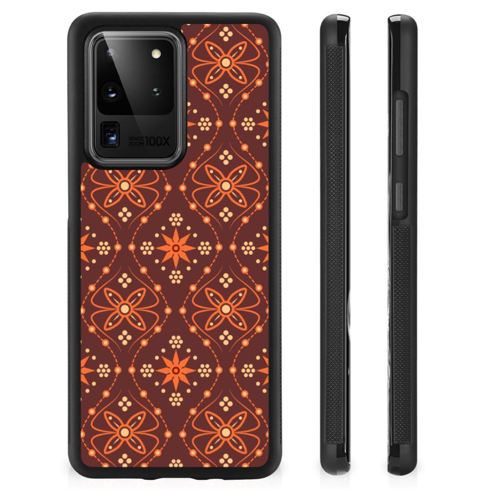 Samsung Galaxy S20 Ultra Bumper Case Batik Brown B2C Telecom