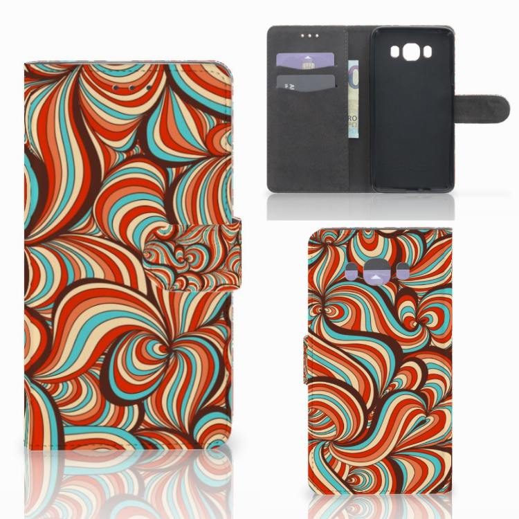 Samsung Galaxy J7 2016 Hoesje Retro