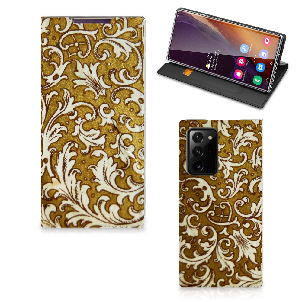 Telefoon Hoesje Samsung Galaxy Note 20 Ultra Barok Goud - B2C Telecom