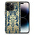 iPhone 15 Pro Bloemen Hoesje Beige Flowers