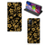 Samsung Galaxy M51 Smart Cover Gouden Bloemen - B2C Telecom