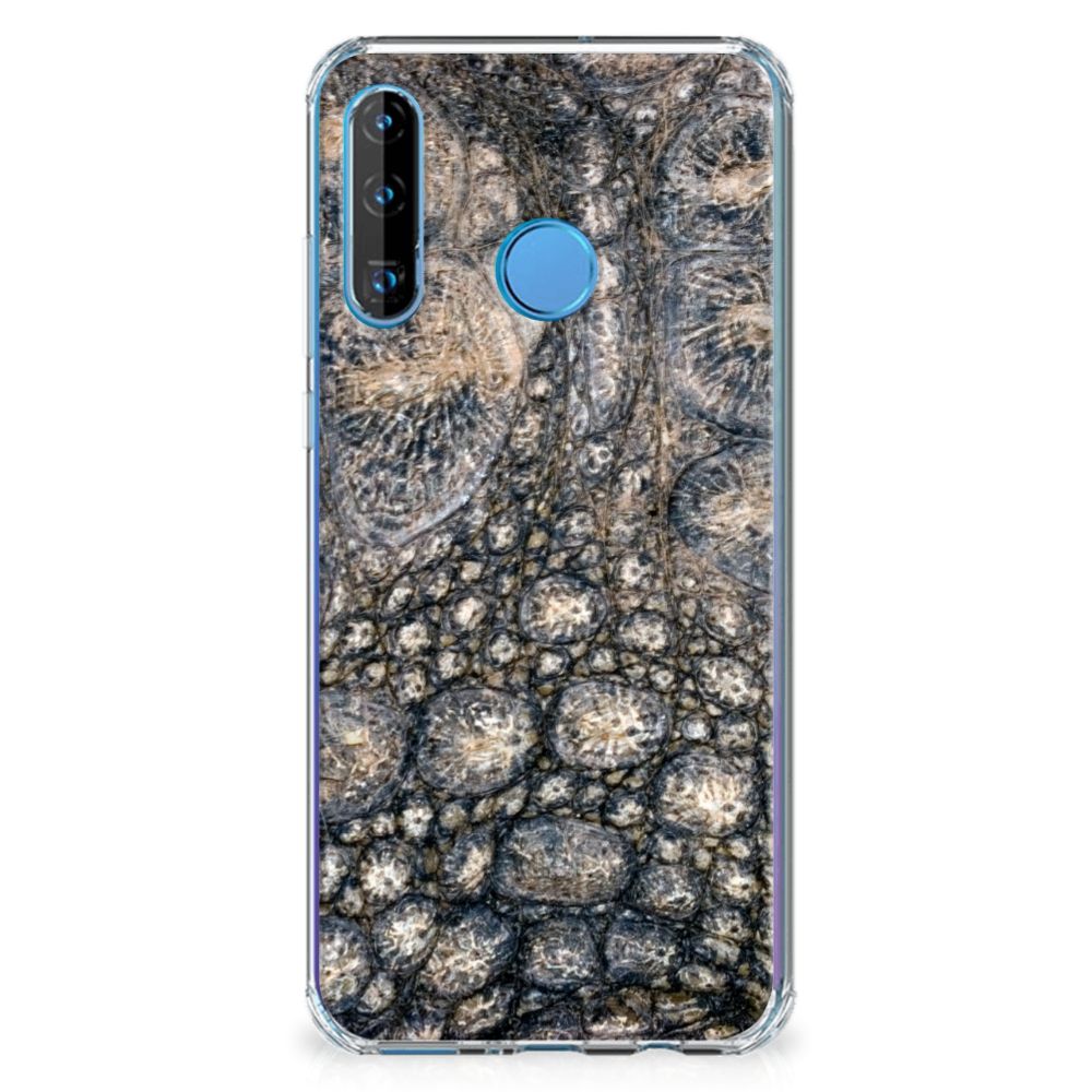 Huawei P30 Lite Case Anti-shock Krokodillenprint