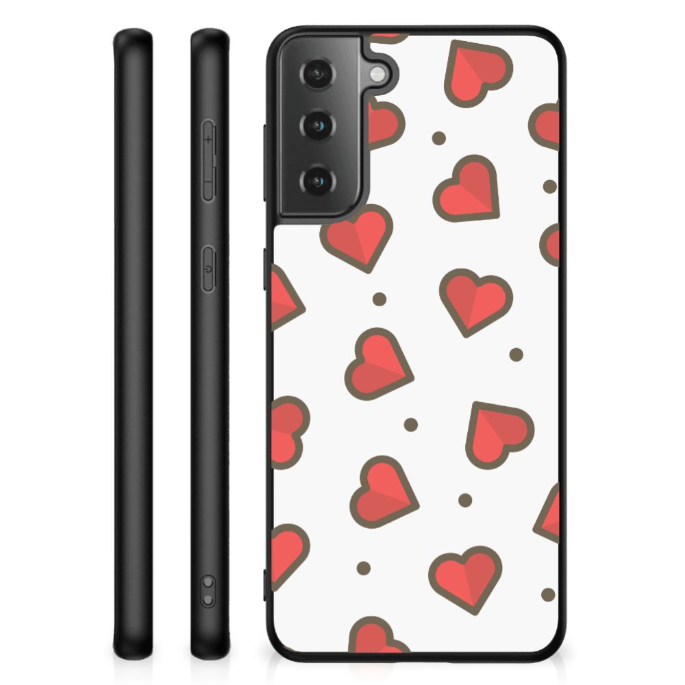 Samsung Galaxy S21 Plus Back Case Hearts B2C Telecom
