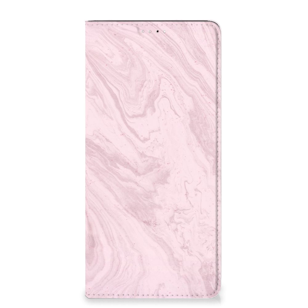 Samsung Galaxy A33 5G Standcase Marble Pink - Origineel Cadeau Vriendin