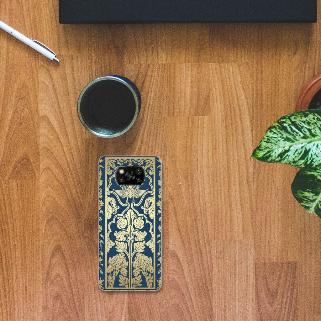 Xiaomi Poco X3 | Poco X3 Pro TPU Case Beige Flowers B2C Telecom