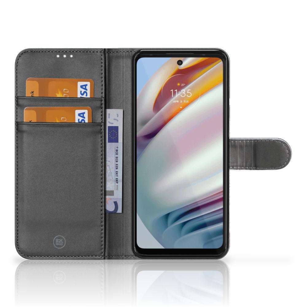 Motorola Moto G60 Book Case Sea in Space
